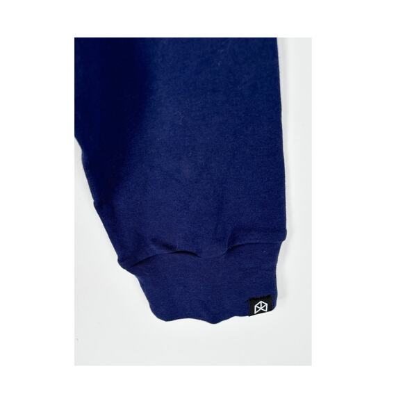 RawGear Long Sleeve Logo T Shirt Mens Size Medium Blue New Tee Activewear #405 - Picture 2 of 7